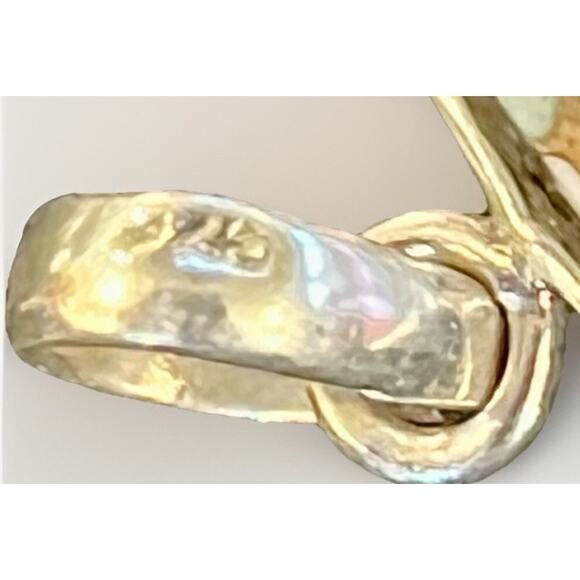 925 Sterling Silver COTTON CANDY Turquoise Cabochon Pendant Handmade Southwest - Picture 9 of 12